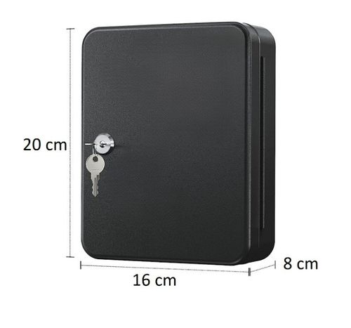 Combination Cabinet Safe Lock Metal 20 Key Wall Mounted Security Storage Box — image 4
