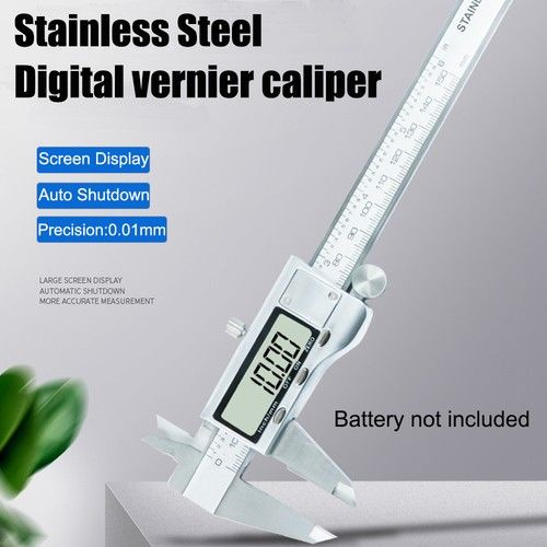 6" 150mm Stainless Steel Electronic Digital Vernier Caliper LCD Measure Tool