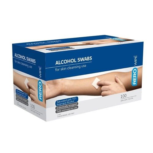 Alcohol Swabs Pre Injection 70% Isopropyl IPA Alcohol Skin Cleansing Wipes
