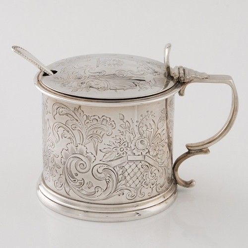 Sterling Silver Mustard Pot London 1845