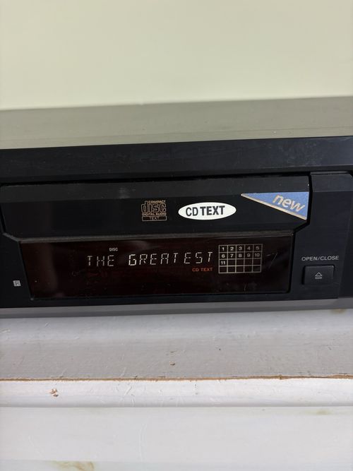 Sony CDP-XE530 CD Player CD Text Optical Out Remote Original Box Tested Working — image 4