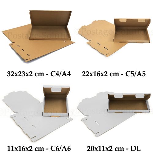 Royal Mail PIP Large Letter Boxes C4 C5 C6 C7 DL Postal Box FSC Certified — image 3