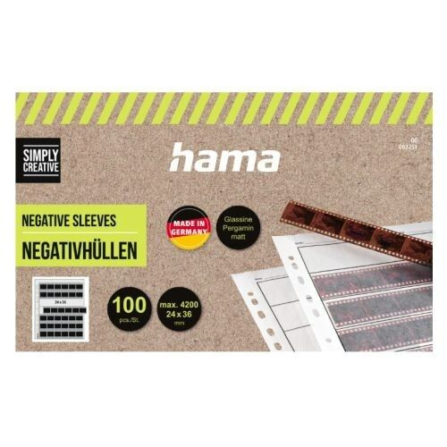 Hama 2251 - Glassine Negative Storage Pages Sheets for 35mm Film - 100 Pack — image 4