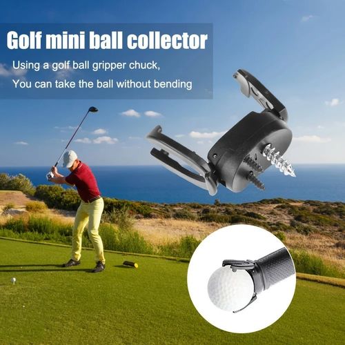 6Pcs Golf Ball Retriever Pick Up Grabber Foldable Claw Sucker Putter Grip Tool — image 5