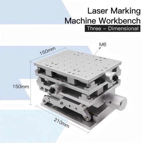 XYZ Axis 3D Workbench 3 Axis Sliding Moving Table For Laser Marking Optical Lab — image 3