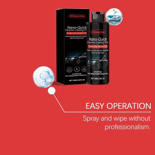 3PACKS Nano-Quick Ceramic Coating,Quick Effect Coating Agent For Car,Shielding — image 8