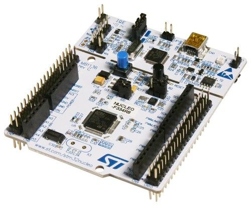 STM32 Nucleo-64 development board with STM32F334R8 MCU, supports Arduino and ST