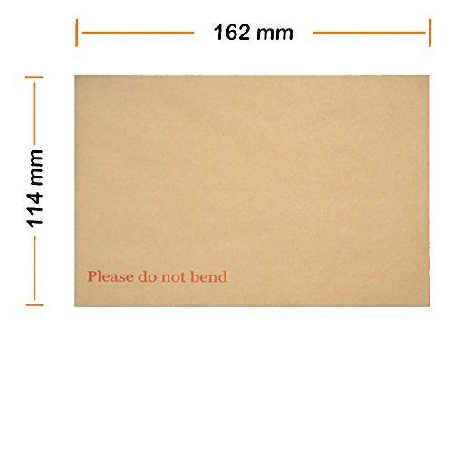 BROWN HARD BOARD BACK BACKED PLEASE DO NOT BEND ENVELOPES MANILLA, A3,A4,A5,A6