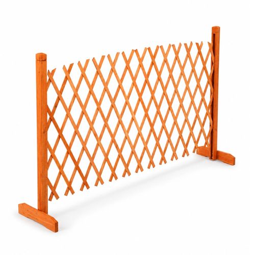 NEW! Arched Expanding Freestanding Wooden Trellis Fence Garden Screen — image 6
