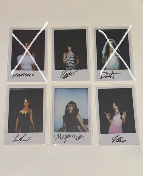 Katseye Signed Polaroid Photocards (Lomo) - CHECK DESCRIPTION