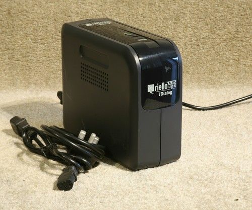 Riello iDialog UPS 600 VA. New Battery Fitted. 12-Month RTB Warranty