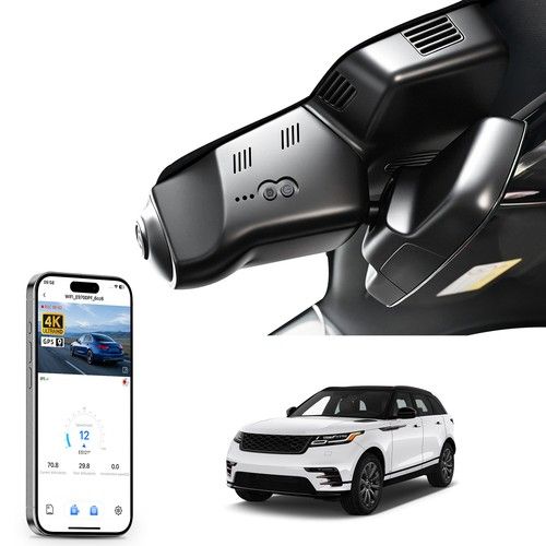 Mangoal Front 4K & Rear 1080P OEM Dash Cam for Range Roverr Velar L560 2018-2026