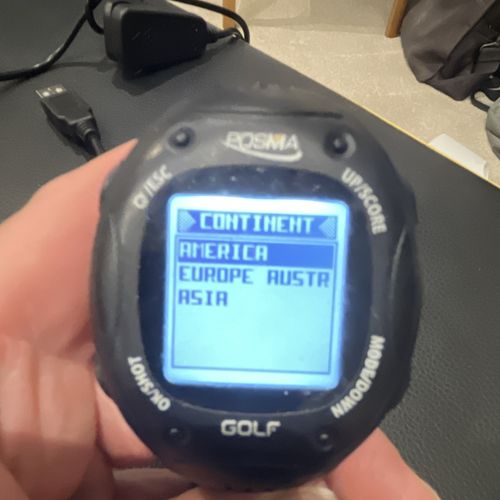 POSMA GT1 Golf GPS Watch Black with GPS Sensor & Scorecard Feature — image 9