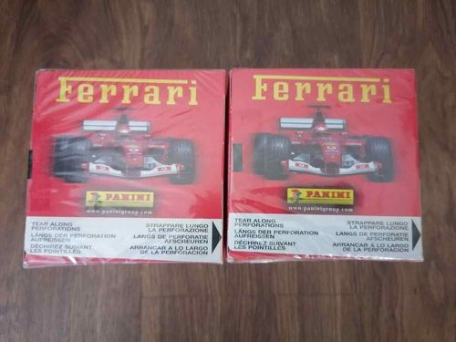  2 FULL BOXES FERRARI Panini total 100 packs — image 4