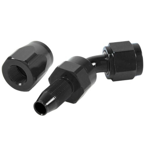 AN6 6AN Fitting Nylon Stainless Steel Braided Fuel Hose End Adapter Oil Line Kit — image 7