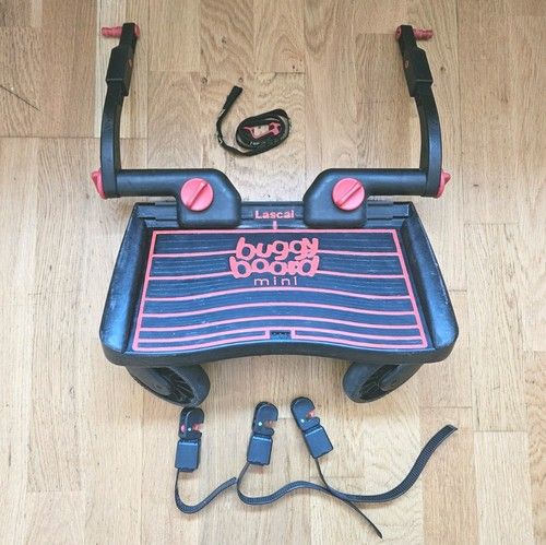 Lascal Buggy board Mini with extenders and (uncut) straps