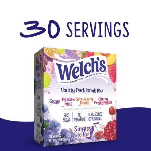 Welch's Singles To Go Variety Pack Zero Sugar | Spooky Potion USA Drink Mix — image 7