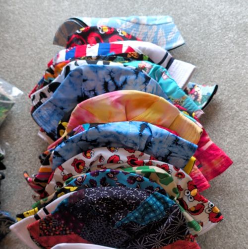 Wholesale job lot Bucket hats Mixed styles  100 pcs £2.25 per unit (REDUCED) — image 3