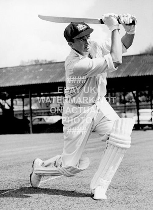1961 RICHIE BENAUD CRICKET AUSTRALIA QUALITY PHOTO PRINT 