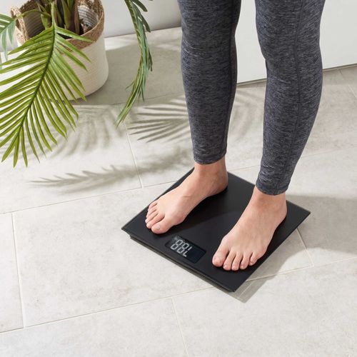 Salter Digital Bathroom Scale Instant Accurate Readings LCD Display Slim Storage — image 3