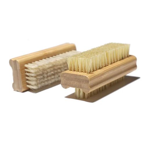 Wooden Nail Cleaning Brush Double Sided Hand Nail Scrub Brush UK — image 3