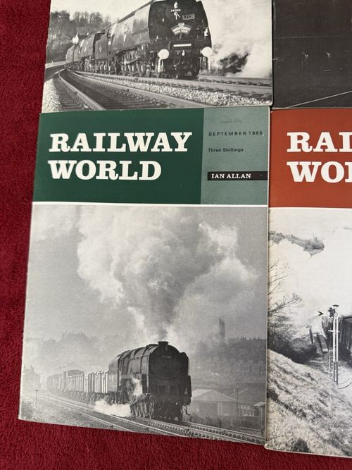 Railway World 1966 Complete Year 12 Issues Jan-Dec Vintage Rail Magazines — image 5