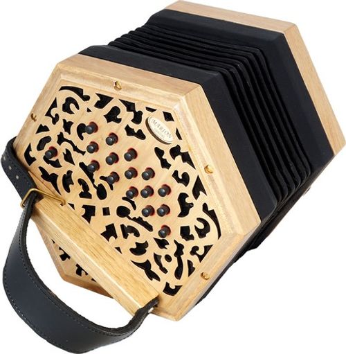 Sherwood Marion C/G Anglo Concertina. 30 Key, Hard Case Inc at Hobgoblin Music