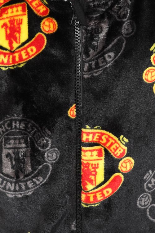 Manchester United Football Club Boys Fleece Sleepsuit Kids All in One — image 3