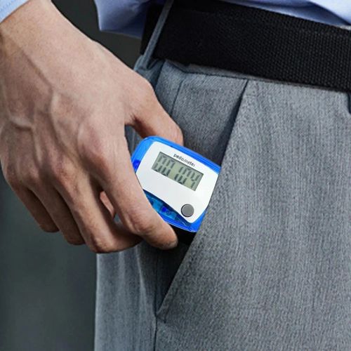 LCD Clip On Pedometer Step Counter Step Tracker for Walking Running — image 2