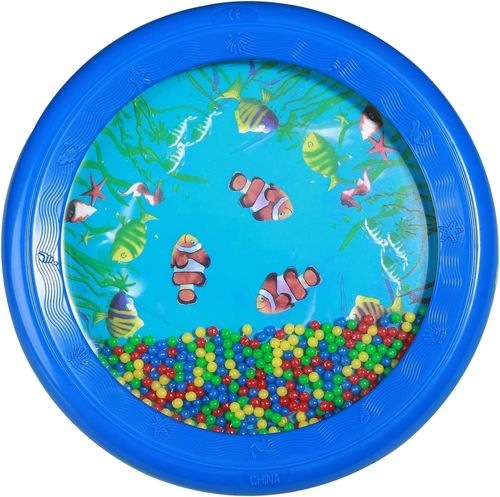 Baby Tambourine Ocean Drum Musical Toys Kids Hand Small, Blue  — image 1