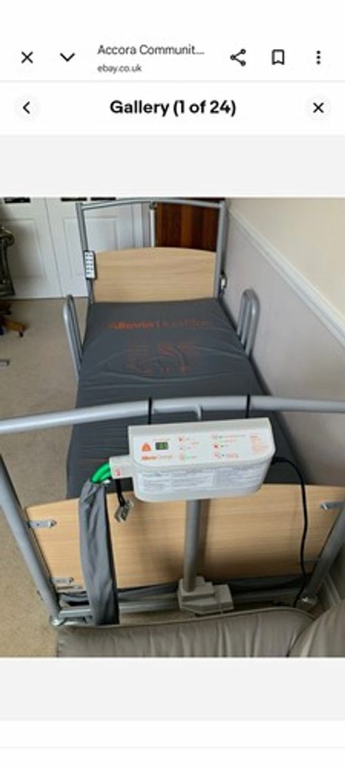 Accora Community Bed Fully Electric Homecare/Hospital Bed Family Medicine Rehab