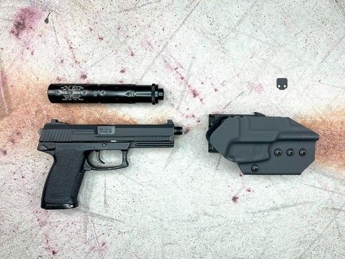 Deadly Customs MK23 Kydex DC1 Series Holster With retention strap Black