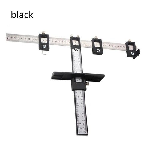 Cabinet Hardware Jig Tool for Handle Knob Pull Installation of Door and Drawer