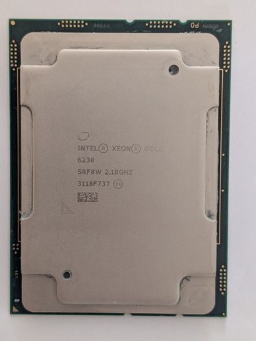 Intel Xeon Gold 6230 20 Cores 2.10GHz 125W 27.5MB Cache SRF8W Processor CPU 
