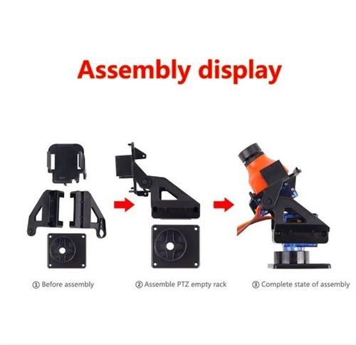 Camera Pan Tilt Servo Gimbal Bracket inc 2 X SG90 Servo FPV Pi Arduino Robot — image 2