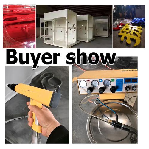 110V 220V Automatic Electrostatic Coating Tool Spraying Powder Kit Machine New — image 8