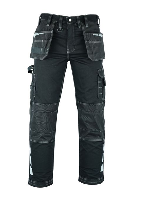 Mens Work Cargo Combat Cordura Holster Pockets Working Work Trousers Pants Jeans — image 3