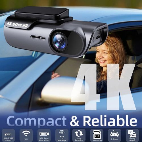 GPS HD 4K Dash Cam Wireless WiFi Front Car DVR Camera Video Recorder G-Sensor-UK — image 3