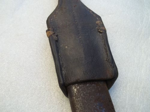 Antique WW1 German Butcher Scabbard — image 8