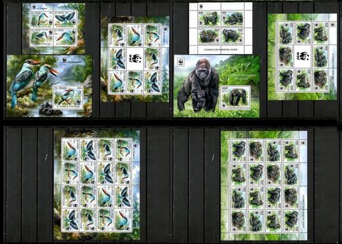 Protected animals WWF Collection 124 sets & 18 s/sheets MNH Mi.CV 1,633€ #CNA213 — image 8