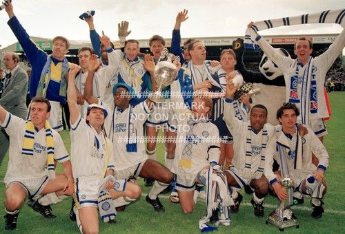 1992 FIRST DIVISION CHAMPIONS LEEDS UNITED QUALITY PHOTO PRINT UTD LUFC TROPHY