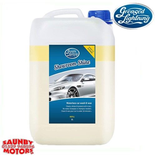 R006 Greased Lightning Car Bike Van Showroom Shine Waterless Wash & Wax 5L
