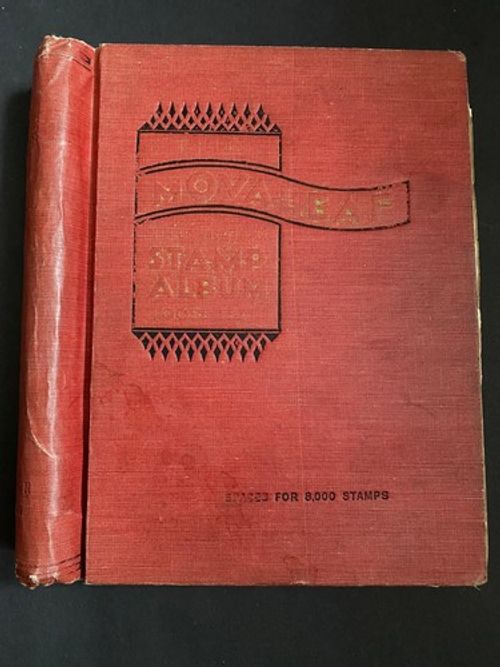 Vintage Rapkin Movaleaf Loose Leaf Stamp Album – Worldwide Collection