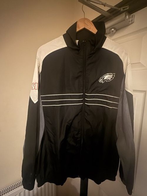 Vintage Philadelphia Eagles NFL Full Zip-Up Jacket Size XL