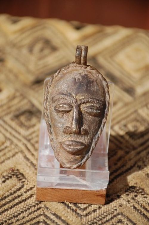 Bobo Human Face Key Ring/Pendant, Burkina Faso