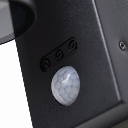 Litecraft Kenn Wall Light Outdoor IP65 Downlight With PIR Motion Sensor - Black  — image 7