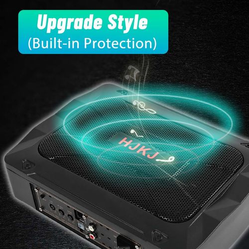 1200W Aluminum Active Car Bass Box Audio Subwoofer Speaker Amplifier Under Seat — image 11