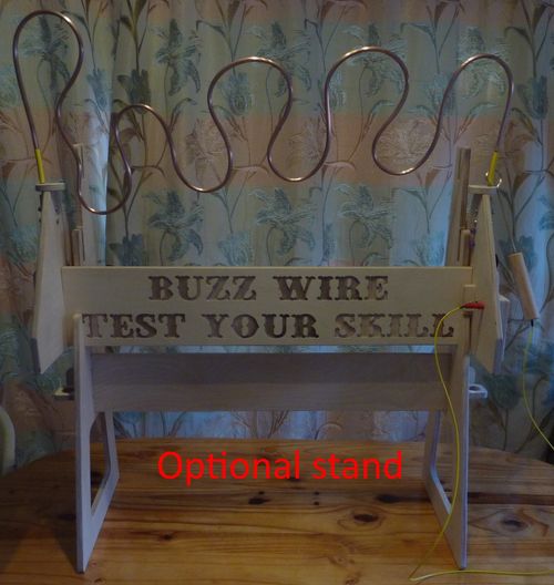 Personalised Giant Buzz Wire Game for Fetes, Fairs, Weddings, Buzzwire WITH LEDs — image 13