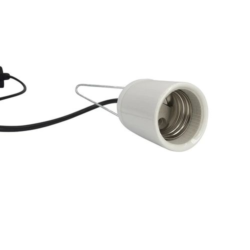 CFL Hanger – E40 Lamp Holder with Plug & Cable for Grow Light Bulbs — image 2