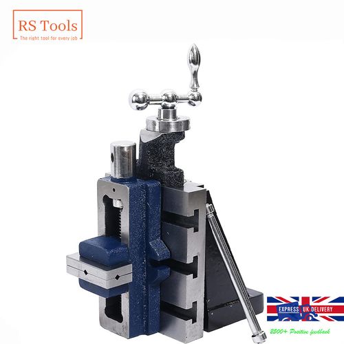 Lathe Vertical Milling Slide Fixed Base 4" x 5" And 2" Self Centering Vice Vise — image 3